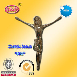 Zink-Legierungs-Kreuz Metall-Jesus-Größen-12.5*15cm und Kruzifix-Teil für Begräbnis- Ritual oder Kirche