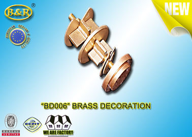 Messingdekorations-Gebrauchs-Deckel-Kappen-Pufferspeicher der finanzanzeigen-BD006 - Kraft-materielle Kupferlegierung