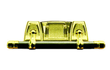 Pp. bereiten auf oder gesetzte Farbe des Goldes SL001 DER ABS-Schatullenschwingenstange