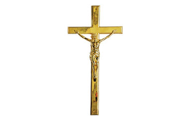 Katholische Kreuze Zamak und Kruzifixe, hölzerne Sargdekoration D006