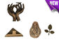 Nein übergibt Messing BD029 Finanzanzeigen-Dekorations-Bronze Begräbnis- Kupferlegierung der Zusatz-Größen-17.5×10 cm