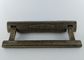 Zinklegierungs-Metallsarg Größe 20*8.4 cm behandelt alte Bronzemessingfarbe der zamak Sarg-Hardware H010
