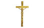 Katholische Kreuze Zamak und Kruzifixe, hölzerne Sargdekoration D006