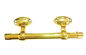 Größe 25*10cm der Ei-Entwurfs-Italien-zamak Metallsarggriffsargstangen-Hardware H024 Gold