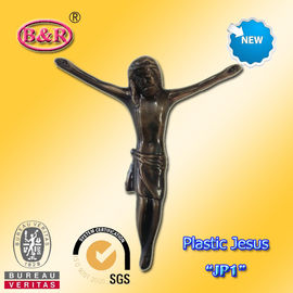 Plastik-Jesus-Kreuz und Begräbnis- Dekoration des Kruzifix-Modell-„JP1“ der Größen-13×15cm