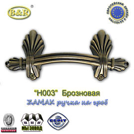 Behandelt kein H003 Zamak Sarg Hinweises Metallform-Farbantiken-Kupfer der Größen-22.5×10.5 Shell