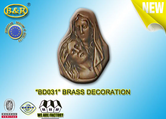 Qualität  No . BD031 Brass Decoration Bronze Madonna Funera Size 13×17.5 Cm Material Copper Alloy usine