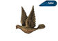 REF. BD028 Brass materielle Kupferlegierung der Tauben-Finanzanzeigen-Dekorations-Größen-10×10.5cm