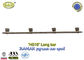 Hinweis keine zamak H019 Stangenmetallsarg-Hardware der Zinkschatulle lange 1,55 Meter lang mit 4 Basis