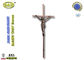 Verzinken Sie Qualitäts-Bronzefarbe Legierung Quer-zamak Kruzifix/coffin-Dekoration D051 Italien