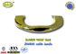Goldfarbezink-Metallsarg-Griff-Sarg-Hardware H035 zamak Sarg-Griffgröße 21*7.5 cm