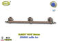 Hinweis keine Sargstangenzinks des Metallh016 Italien-Entwurfssargbeschläge Stange langen 1 Meter lang 3 Basis