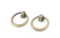 zamak Ring mit Schraube für Schraube Metalldia.4cm der Sargdekoration D025 Goldfarb